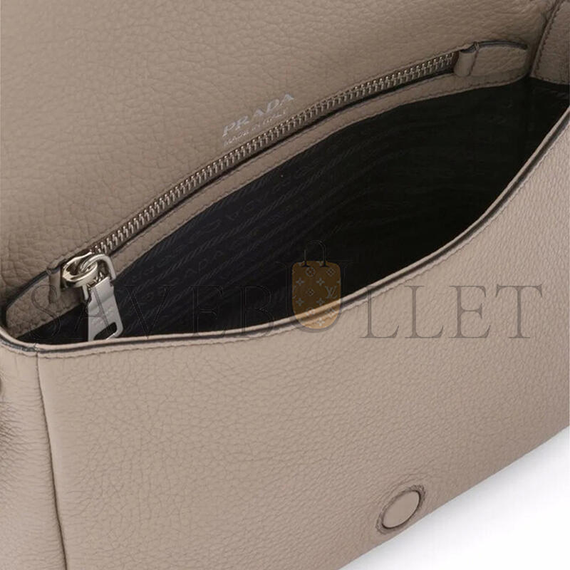 PRADA SMALL FLOU SHOULDER BAG 1BD314 (23*15.5*9cm)